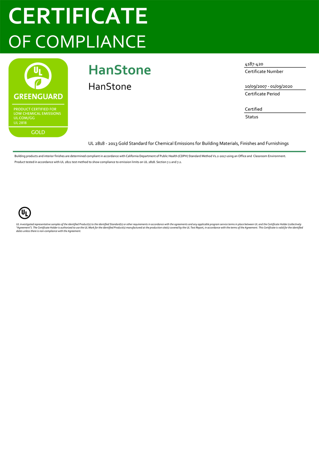  CERTIFICATE 質(zhì)量合格證書